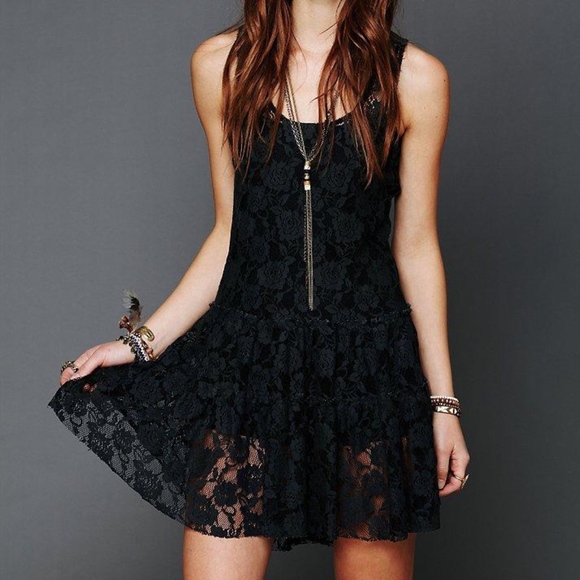 Free People Dresses & Skirts - SALE NWT FREE PEOPLE EMILY LACE SLIP DRESS